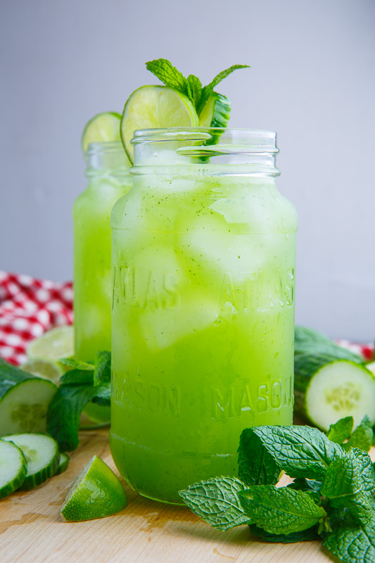Mint and Lime Refresher