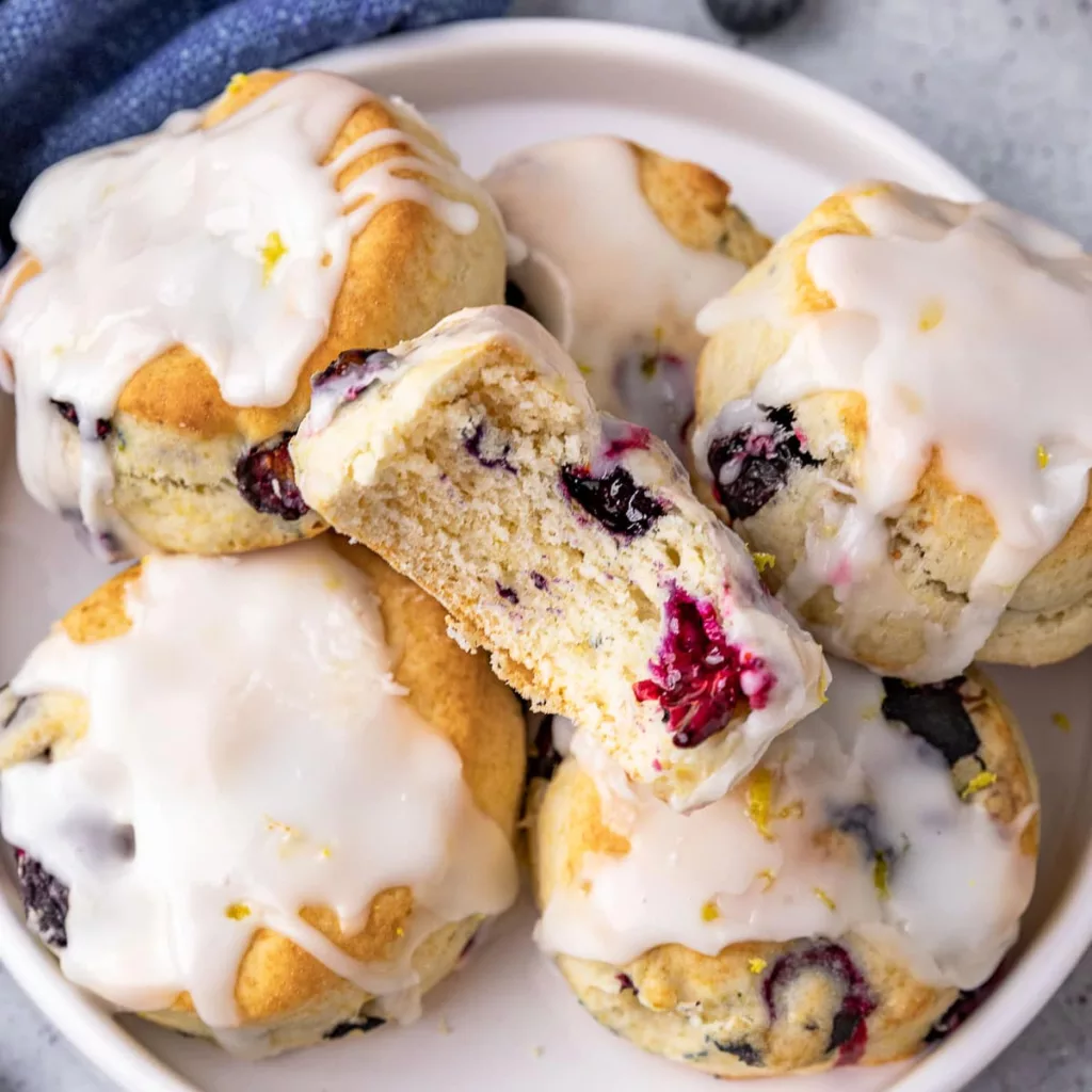 Lemon Blueberry Biscuits