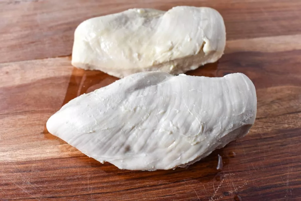 Poached Chicken for Chicken Salad