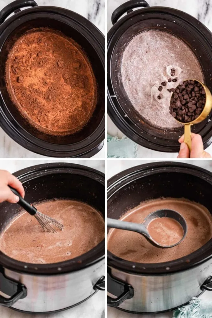 How To Make Slow Cooker Hot Chocolate