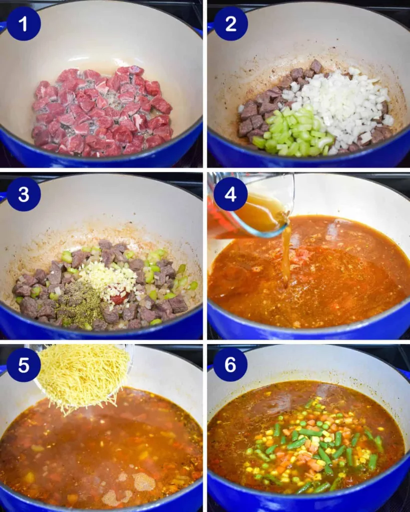 How To Make Beef Soup With Noodles