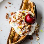 Air Fryer Breakfast Banana Split