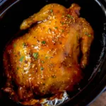 Slow Cooker Honey Orange Garlic Chicken