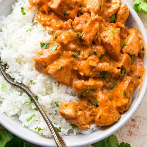 Coconut Chicken Rice Bowl