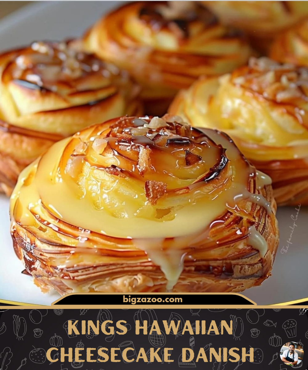 King’s Hawaiian Cheesecake Danish