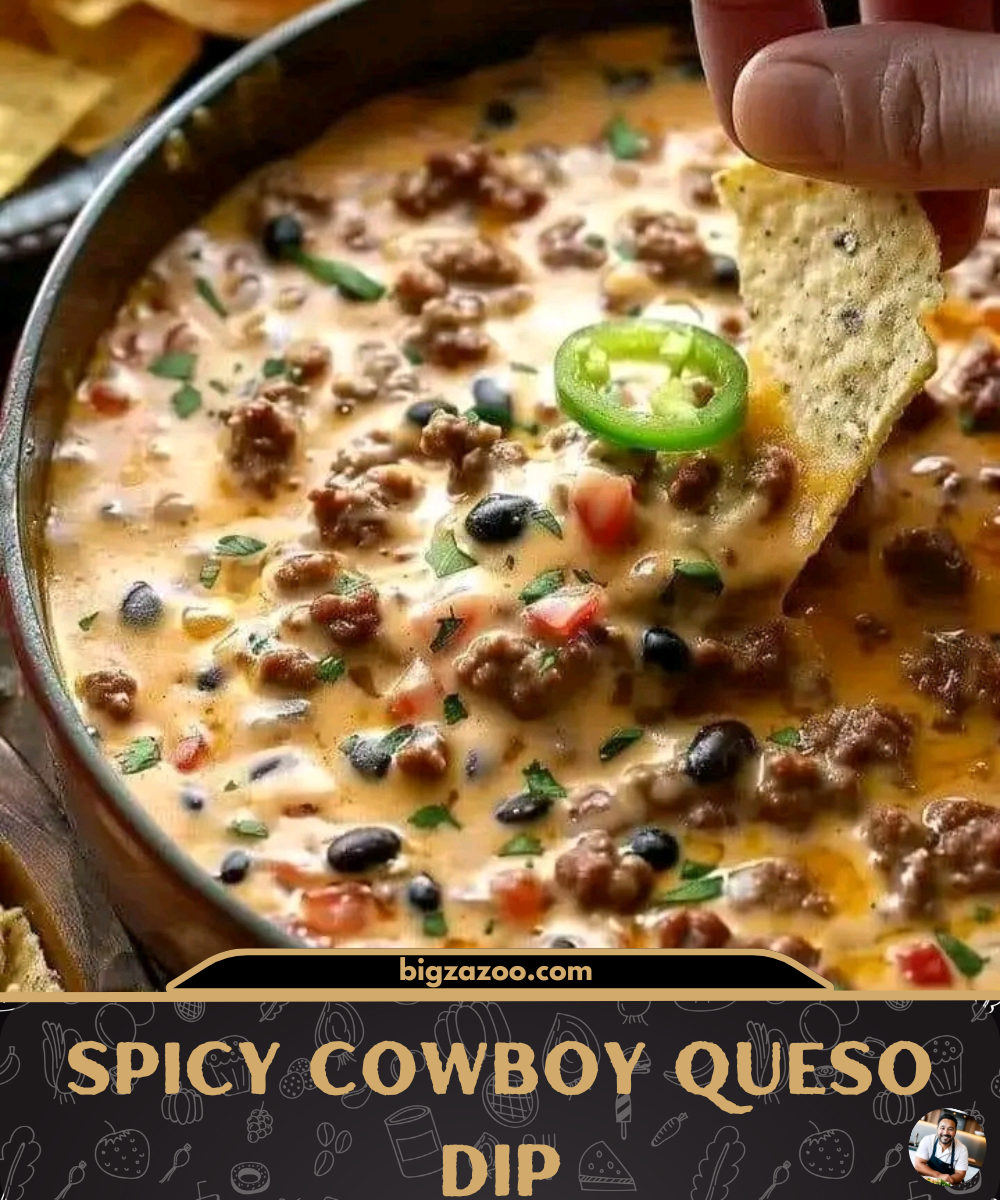 Spicy Cowboy Queso Dip: A Crowd-Pleaser That Packs A Punch