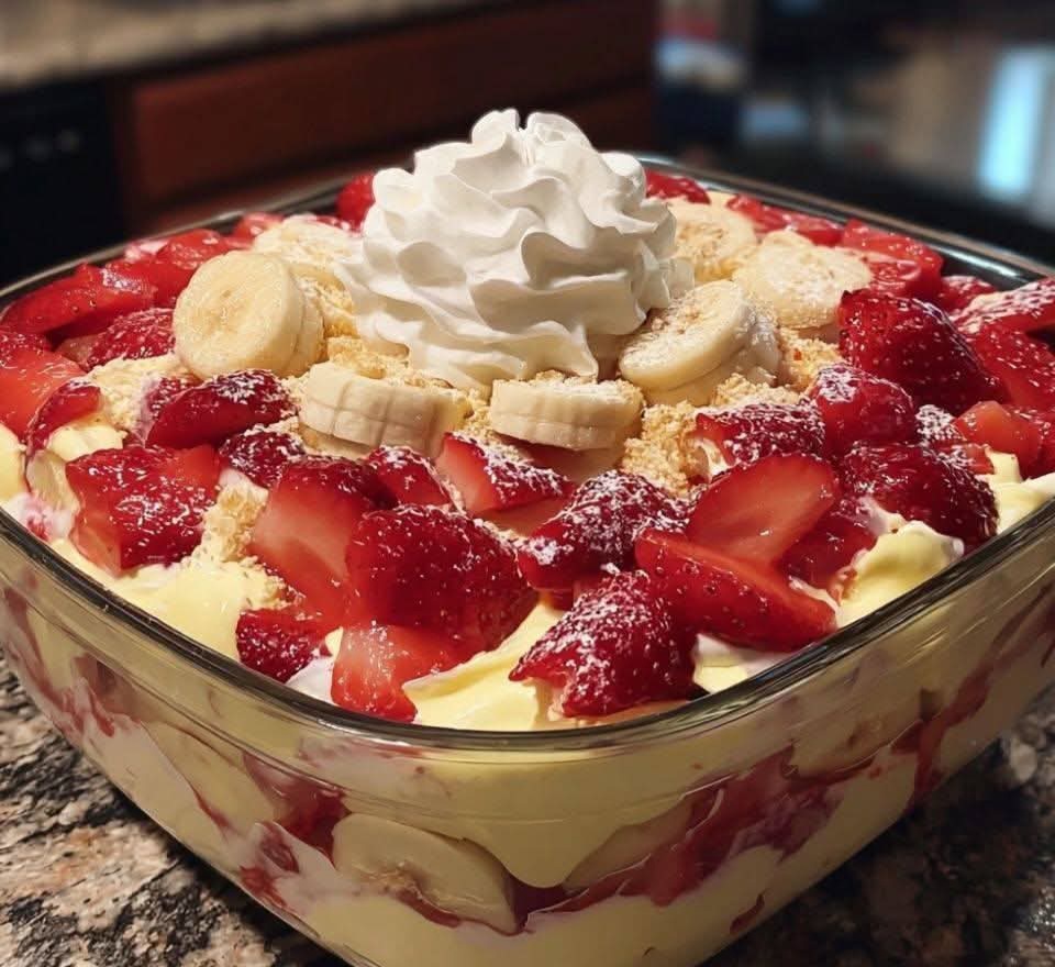 Strawberry Banana Pudding Dream