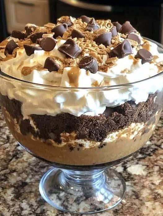 Chocolate Toffee Trifle
