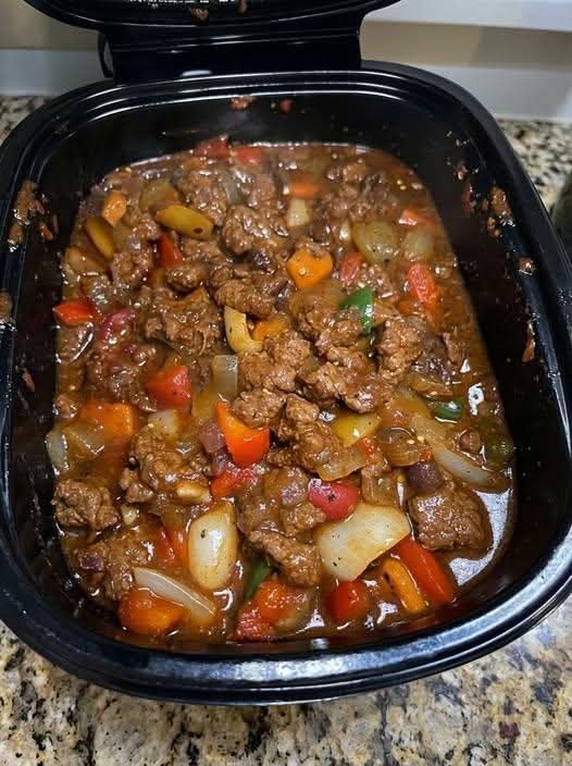 The Ultimate Crock Pot Pepper Steak