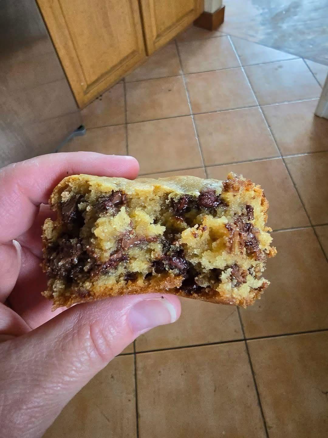 Sourdough Chocolate Chip Cookie Bars