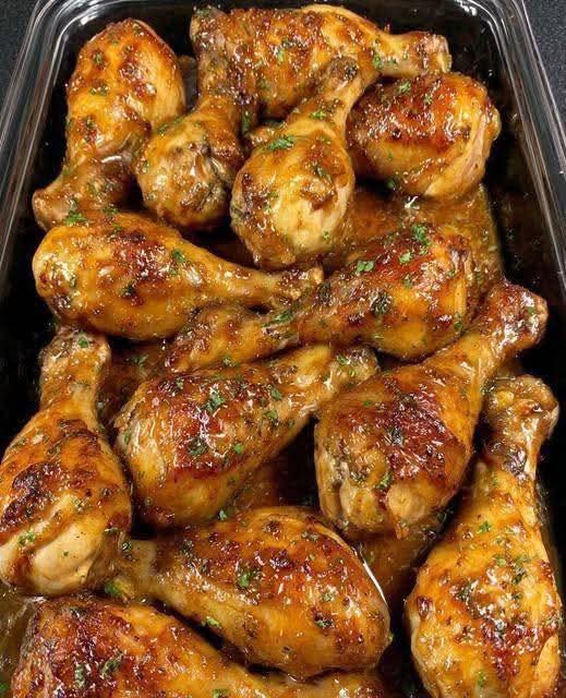 Honey Garlic Baked Drumsticks