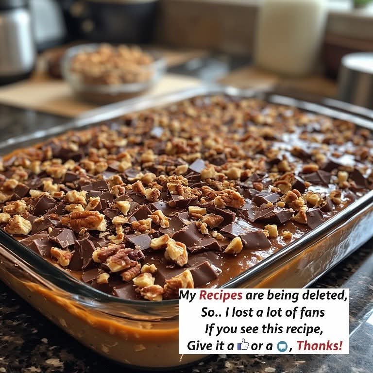 Irresistible Caramel Chocolate Crunch Bars