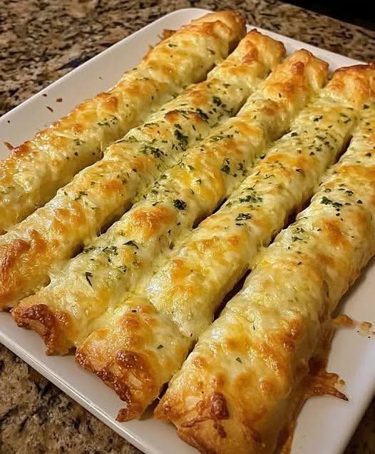 Cheesy Garlic Breadsticks