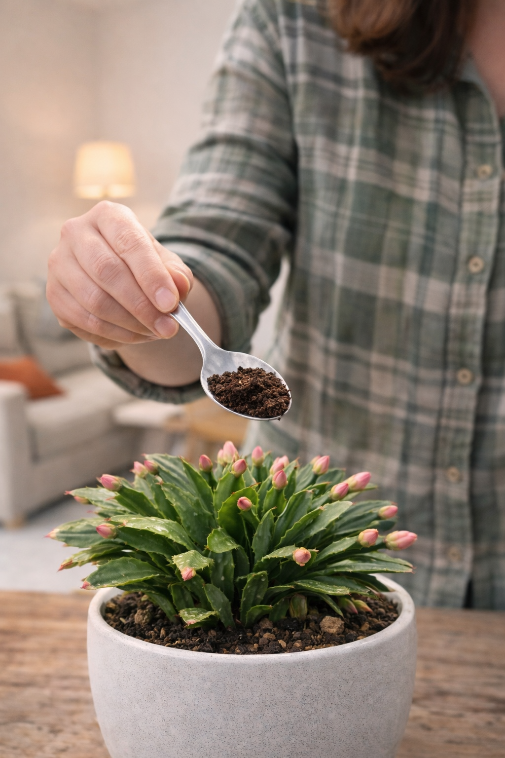 The Coffee Grounds Trick for Christmas Cactus: How to Trigger Buds to Open (Safe Method)