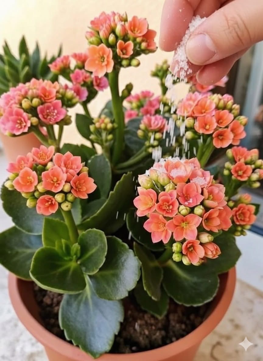 How I Encouraged Kalanchoe Blooms Using a Simple Sugar Feeding Trick 🌸✨