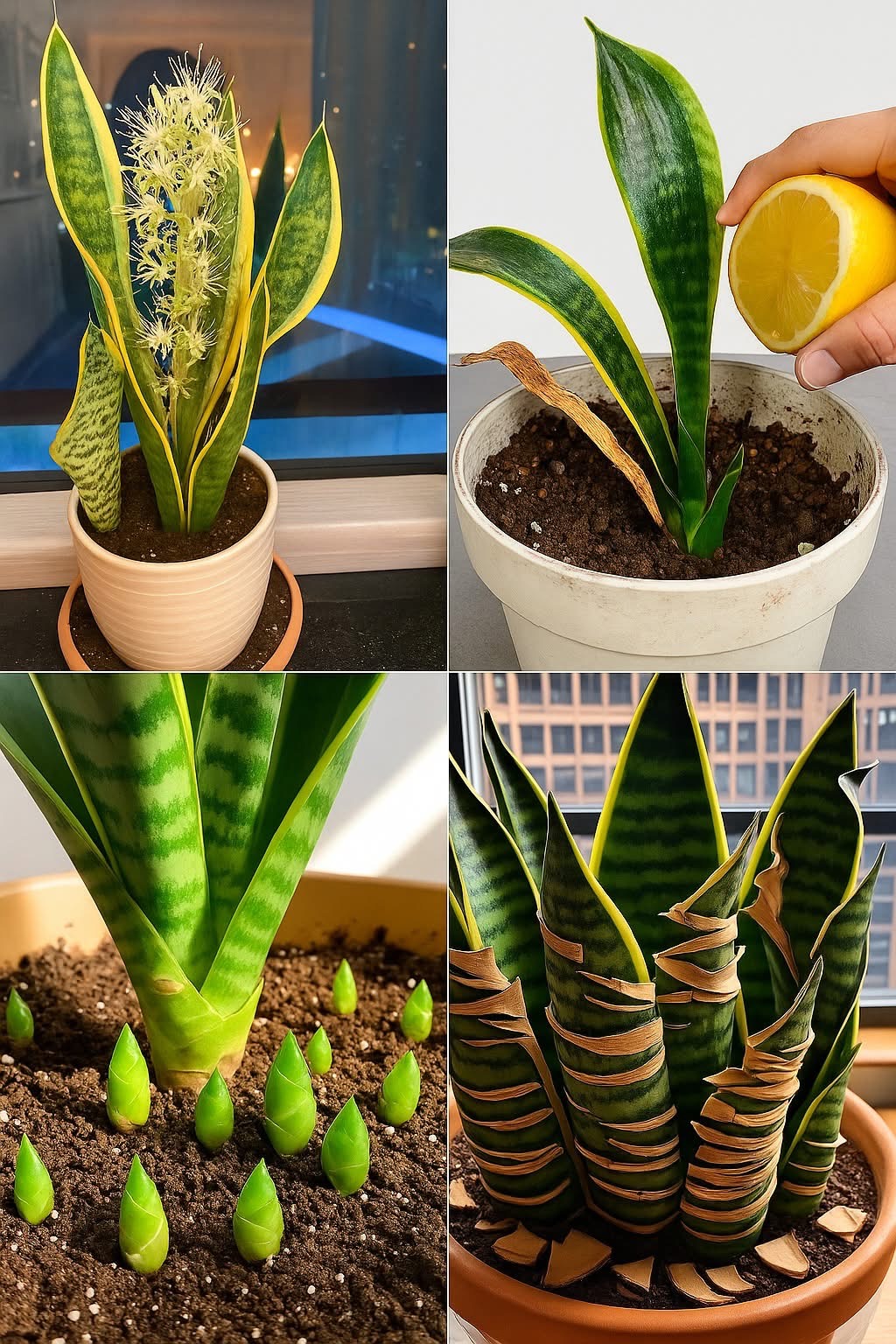 🌿 Why Gardeners Use Lemon Juice on Snake Plants (And Whether It Actually Works)