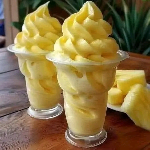 3 Ingredient Pineapple Ice Cream (5 Minutes)