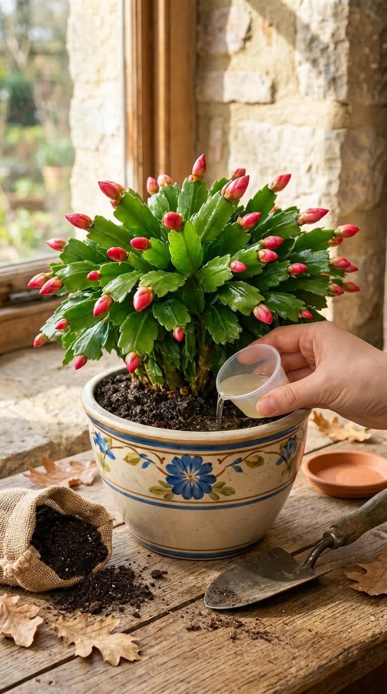 This Simple Trick Makes Your Christmas Cactus Bloom Like Crazy