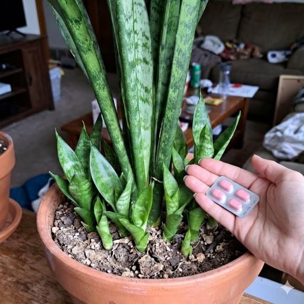 How I Grew Fuller Snake Plant Pups Using Simple Tablet Fertilizer