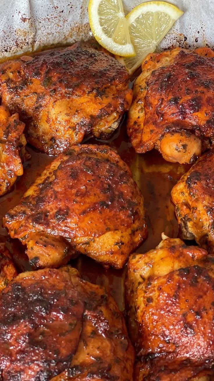 Baked Chicken Thighs – The Easiest Way to Get Crispy Skin and Juicy Meat Every Time