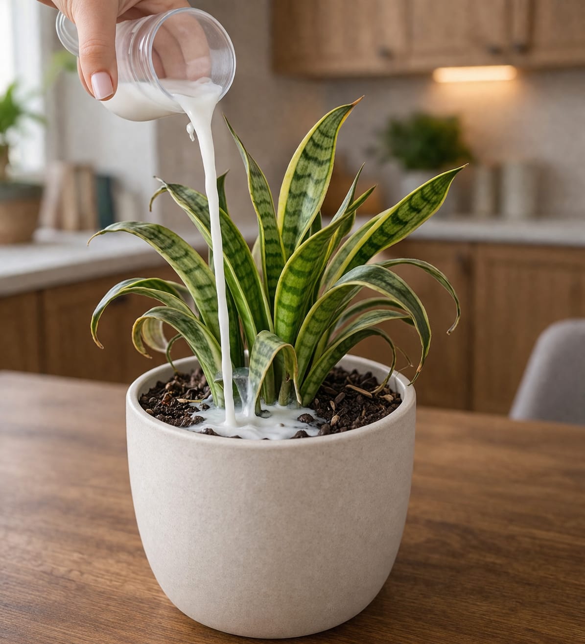 My Snake Plant Started Growing Better After This Simple Indoor Trick – And It’s Not What You Think