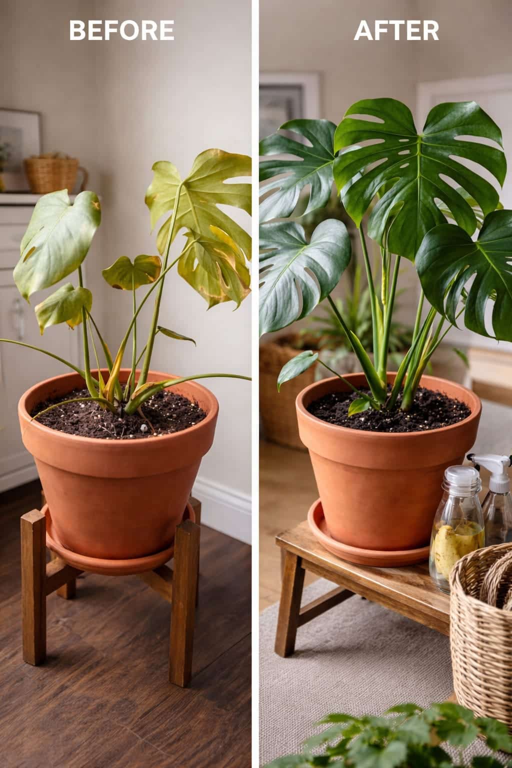 How to Make Your Monstera Grow Stronger and Healthier, Not Just Bigger Leaves