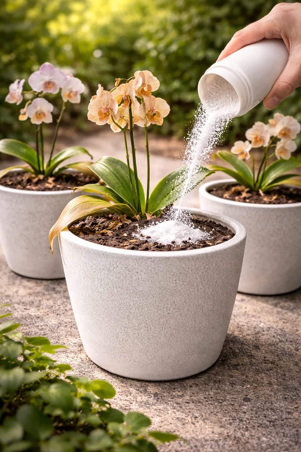 Why Smart Homeowners Are Using This White Powder on Weak Orchids Indoors – A Complete Recovery Guide