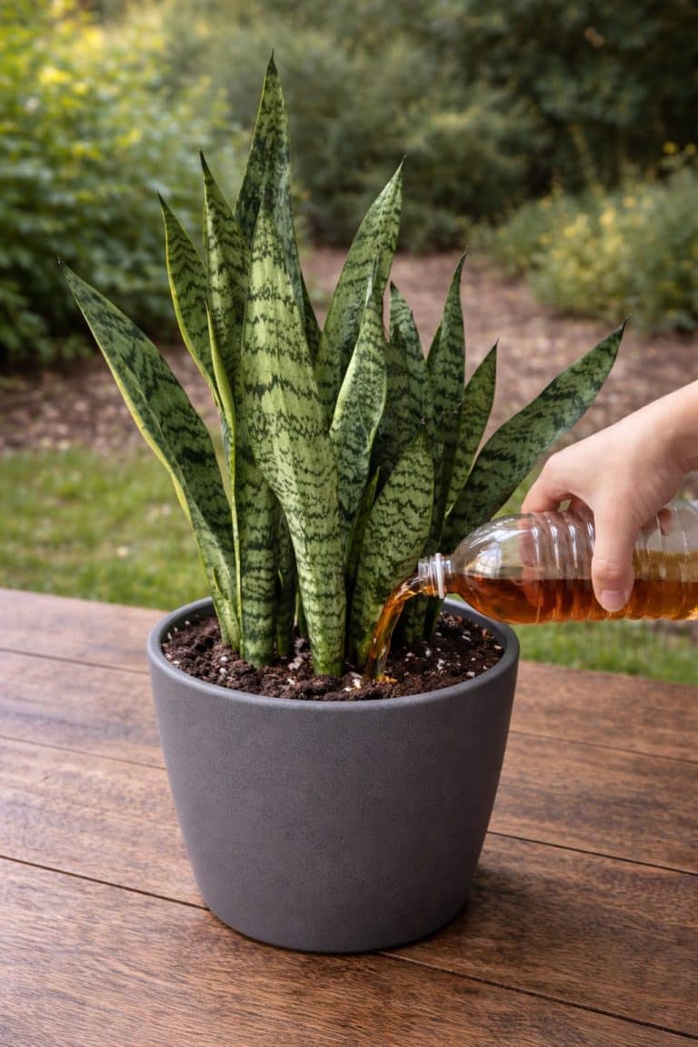 What Happens When You Use This Natural Liquid on Snake Plants? The ...