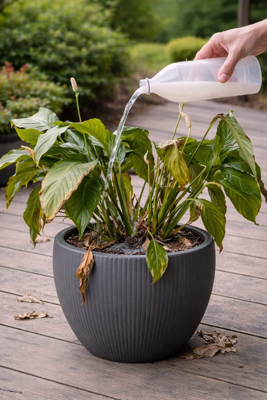 The White Liquid Trick to Revive a Peace Lily: What It Is and How It Really Helps – The Complete Guide